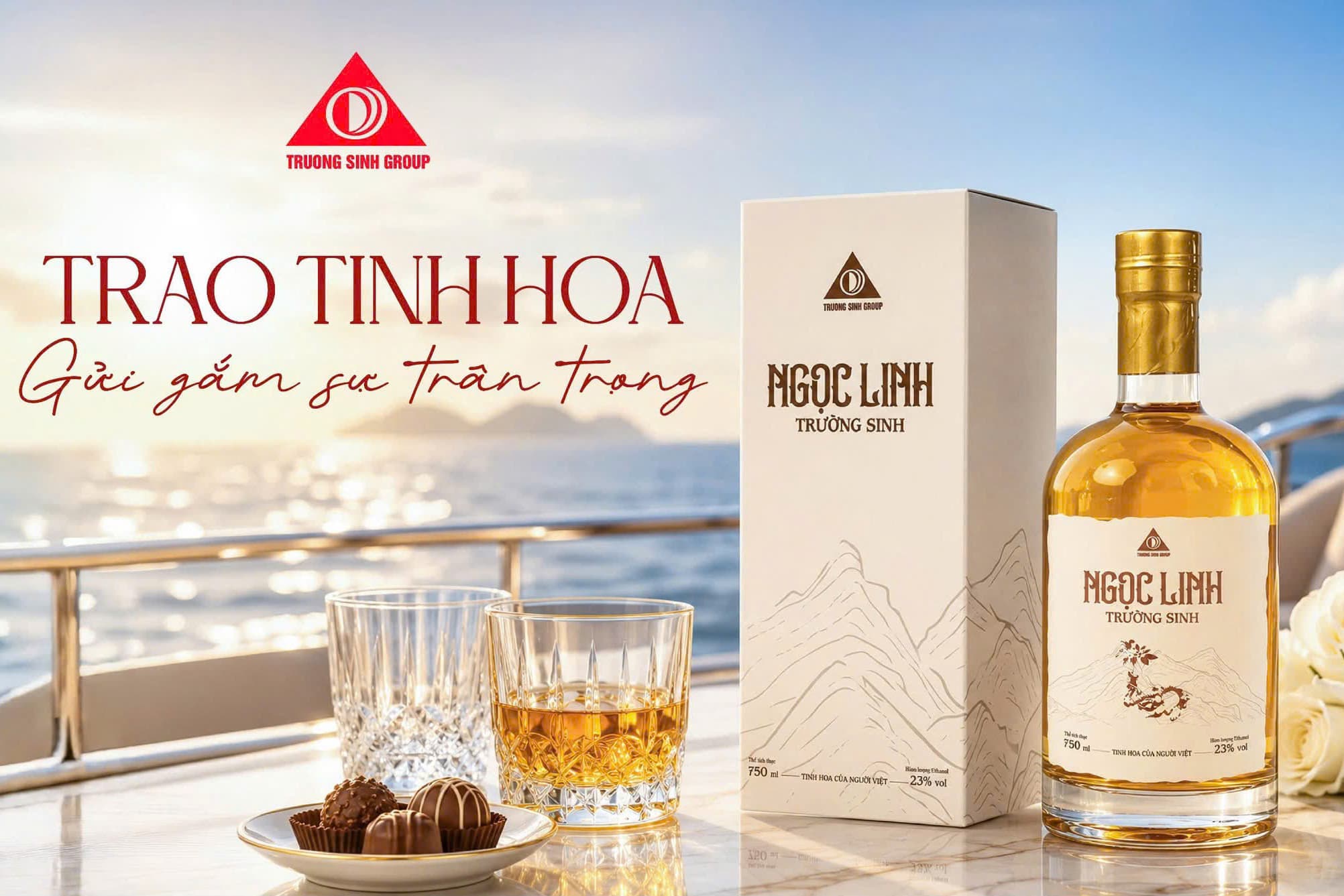 Rượu Sâm Ngọc Linh Trường Sinh — Trao Tinh Hoa, Gửi Gắm Sự Trân Trọng