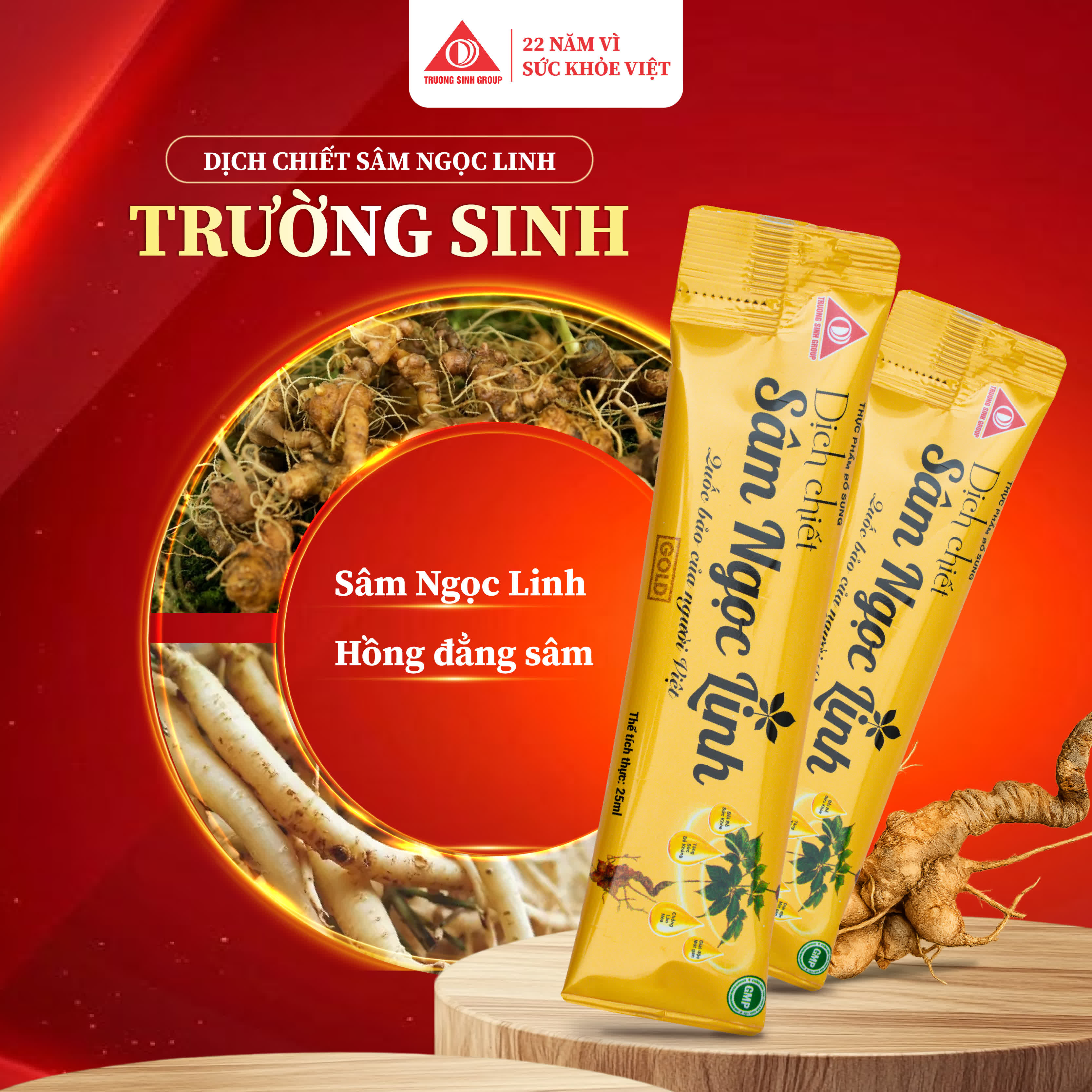 Dịch Chiết Sâm Ngọc Linh Gold